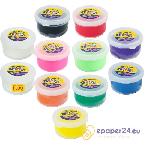 Masa plastyczna Amos Ciasto-Plasto 30g fioletowa Masa plastyczna Amos Ciasto-Plasto 30g fioletowa