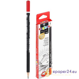 Ołówki techniczne Carioca B czarne (12)