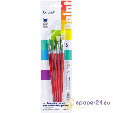 Pędzle Grand GR-B212-5 (5) Pędzle Grand GR-B212-5 (5)