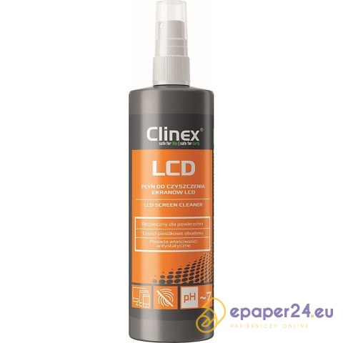 Płyn do ekranu Clinex LCD 200ml Płyn do ekranu Clinex LCD 200ml