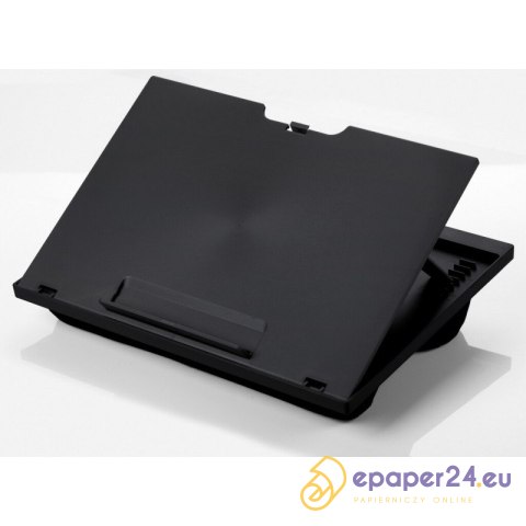 Podstawa pod laptop Q-Connect 37.6x28x5.8cm czarna Podstawa pod laptop Q-Connect 37.6x28x5.8cm czarna