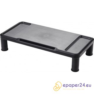 Podstawa pod monitor Q-Connect (z regulacją wysokości) czarna