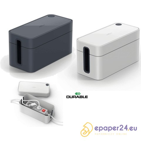 Pojemnik na kable Durable Cavoline Box S szary Pojemnik na kable Durable Cavoline Box S szary