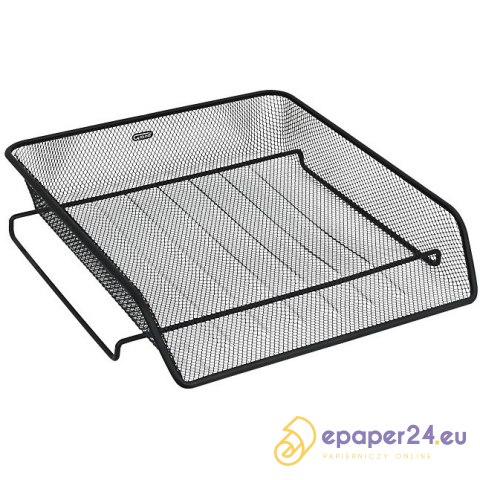 Półka na dokumenty Grand A4 metalowa czarna Półka na dokumenty Grand A4 metalowa czarna