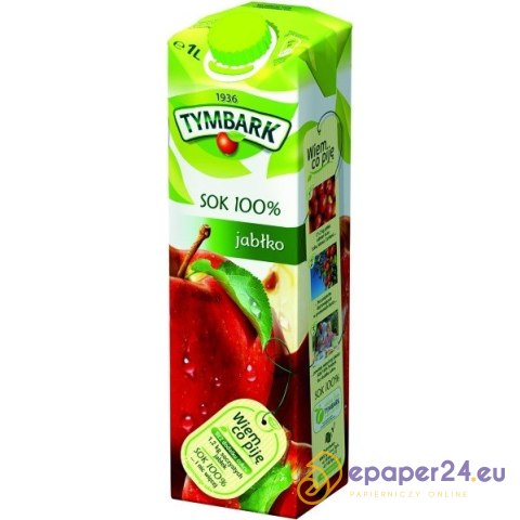 SOK TYMBARK 1L JABŁKOWY SOK TYMBARK 1L JABŁKOWY