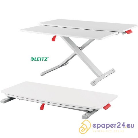 Stanowisko do pracy Leitz Ergo Cosy szare Stanowisko do pracy Leitz Ergo Cosy szare