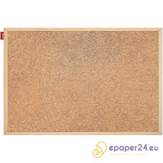 Tablica korkowa MemoBe 90x60cm rama drewniana