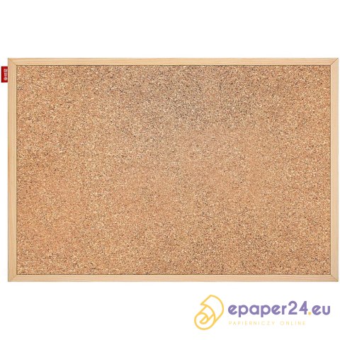 Tablica korkowa MemoBe 90x60cm rama drewniana Tablica korkowa MemoBe 90x60cm rama drewniana