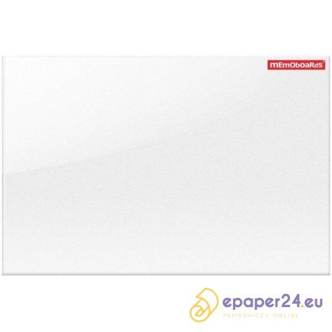 Tablica szklana MemoBoards 90x60cm biała Tablica szklana MemoBoards 90x60cm biała