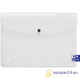 Teczka kopertowa Oxford Hawai A3 przezroczyst