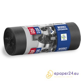 WORKI NA ŚMIECI 35L LDPE CZARNE (15)