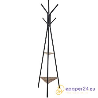 Wieszak na ubrania Office Products Oslo czarny