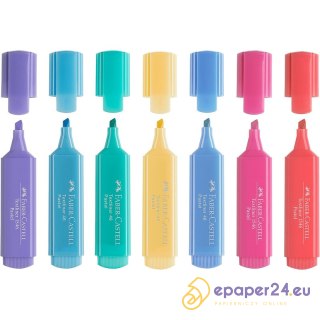 Zakreślacz Faber-Castell 1546 pastelowy lilac