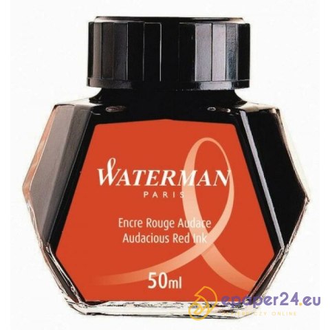 ATRAMENT WATERMAN 50 ml CZERWONY ATRAMENT WATERMAN 50 ml CZERWONY