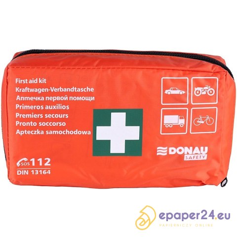 Apteczka samochodowa Donau Safety DIN 13164 saszetka Apteczka samochodowa Donau Safety DIN 13164 saszetka