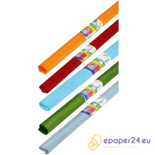 Bibuła marszczona Fiorello 50x200cm ciemnoczerwona