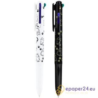 Długopis Fandy Cats 4 kolorowy