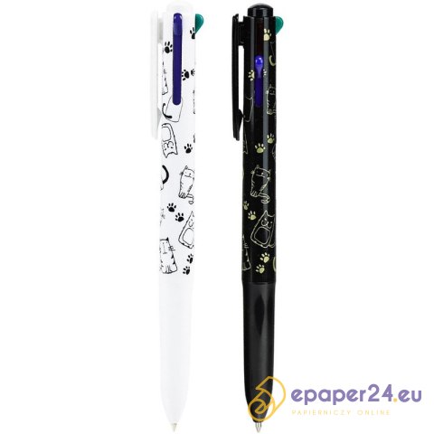 Długopis Fandy Cats 4 kolorowy Długopis Fandy Cats 4 kolorowy