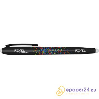 Długopis wymazywalny Pixel 0.7mm czarny