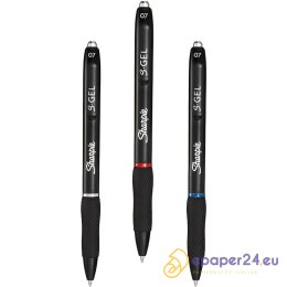 Długopis żelowy Sharpe S•Gel M 0.7mm czarny