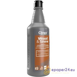 Emulsja CLINEX Wood&Shine, samonabłyszczająca i pielęgnująca podłogi 1l