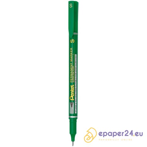 Foliopis permanentny Pentel NFS410 S 0.4mm zielony Foliopis permanentny Pentel NFS410 S 0.4mm zielony