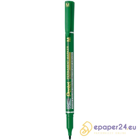 Foliopis permanentny Pentel NM470 M 1.0mm zielony Foliopis permanentny Pentel NM470 M 1.0mm zielony