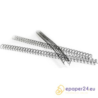Grzbiety drutowe Fellowes 6mm czarne (100)