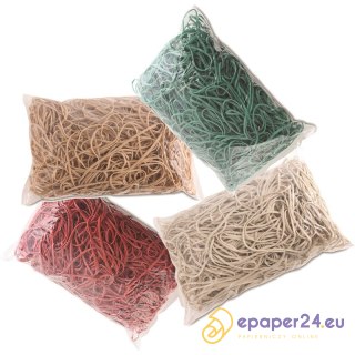 Gumki recepturki Office Products 1kg śr.130mm czerwone