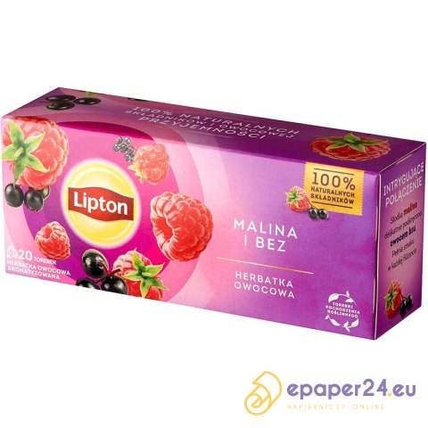 Herbata Lipton Malina i bez (20) Herbata Lipton Malina i bez (20)