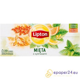 Herbata Lipton Mięta z cytrusami (20)