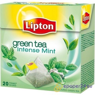 HERBATA LIPTON PIRAMID's GREEN z MIĘTĄ (20)
