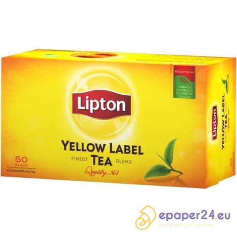 HERBATA LIPTON YELLOW LABEL (50) HERBATA LIPTON YELLOW LABEL (50)