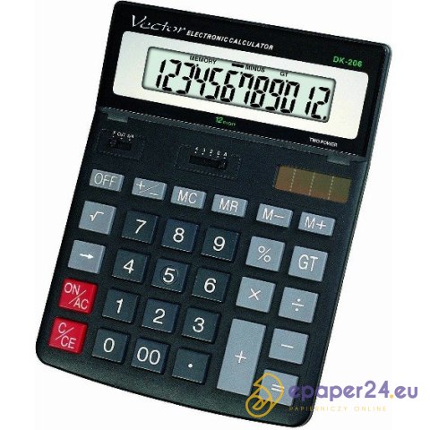 KALKULATOR VECTOR DK-206 KALKULATOR VECTOR DK-206