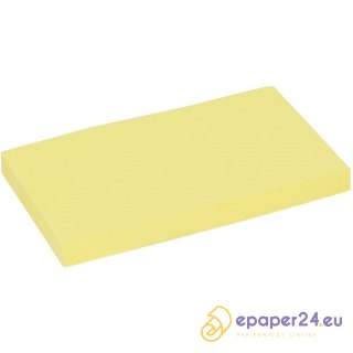 Karteczki Eagle 75x125mm żółte (100)