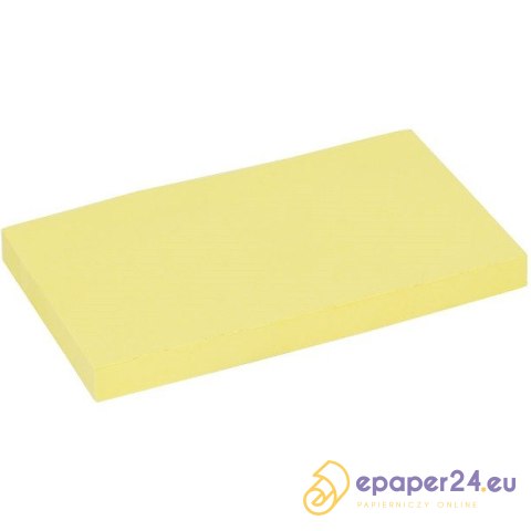 Karteczki Eagle 75x125mm żółte (100) Karteczki Eagle 75x125mm żółte (100)