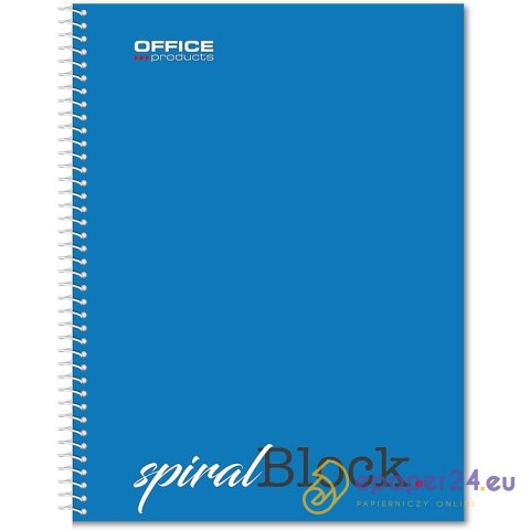 Kołonotatnik Office Products A5/80k kratka Kołonotatnik Office Products A5/80k kratka