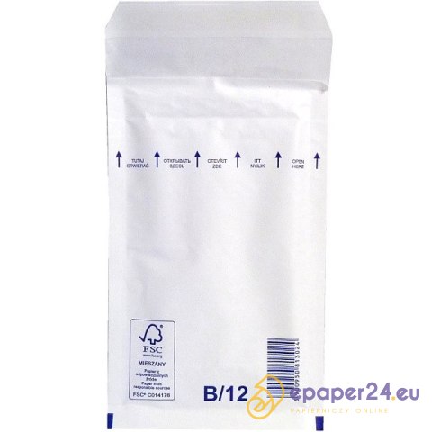 Koperta bąbelkowa Emerson B/12 biała Koperta bąbelkowa Emerson B/12 biała