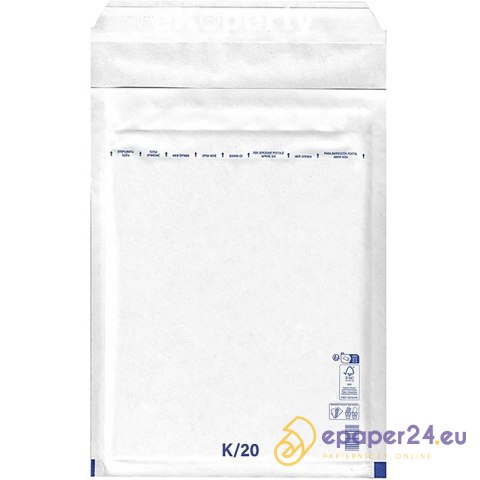 Koperta bąbelkowa Emerson K/20 biała Koperta bąbelkowa Emerson K/20 biała