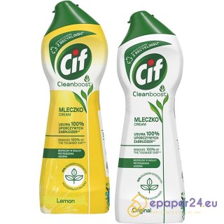 Mleczko do czyszczenia Cif Cleanboost 300g Lemon