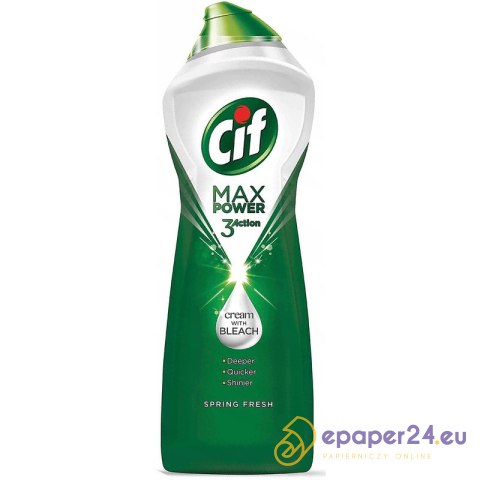 Mleczko do czyszczenia Cif Max Power 1001g Spring Mleczko do czyszczenia Cif Max Power 1001g Spring