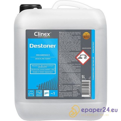 Odkamieniacz CLINEX Destoner, 5l Odkamieniacz CLINEX Destoner, 5l