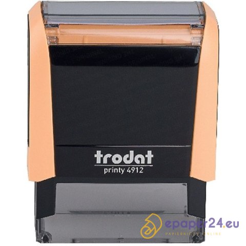 PIECZĄTKA TRODAT PRINTY 4912 PASTEL POMARAŃCZOWY PIECZĄTKA TRODAT PRINTY 4912 PASTEL POMARAŃCZOWY