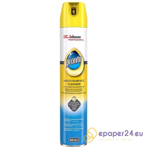 Pianka do mebli Pronto 400ml Multi-Surface Pianka do mebli Pronto 400ml Multi-Surface