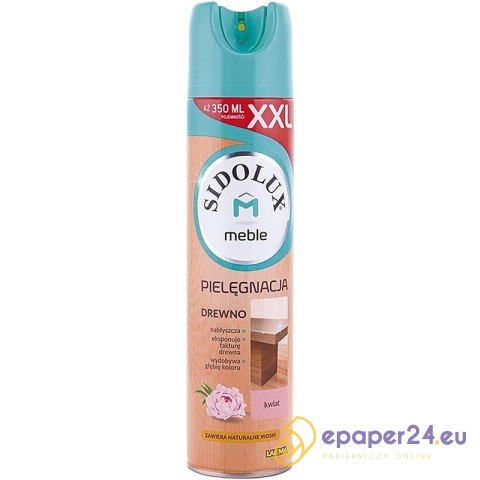 Pianka do mebli Sidolux 350ml Kwiat Pianka do mebli Sidolux 350ml Kwiat