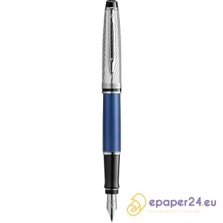 Pióro wieczne Waterman Expert Metalic niebieske