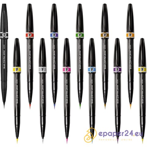 Pisak pędzelkowy Pentel Brush Sign Pen Artist SESF Pisak pędzelkowy Pentel Brush Sign Pen Artist SESF