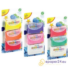 Plastelina Carioca Plasty 180g 3 kolory