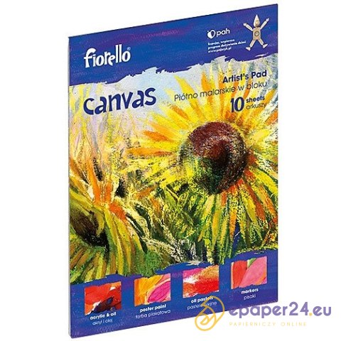 Płótno malarskie w bloku Fiorello Canvas 22.7x30cm (10) Płótno malarskie w bloku Fiorello Canvas 22.7x30cm (10)