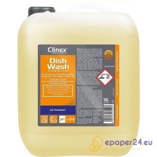 Płyn myjšcy do zmywarek CLINEX DishWash Premium, 10l